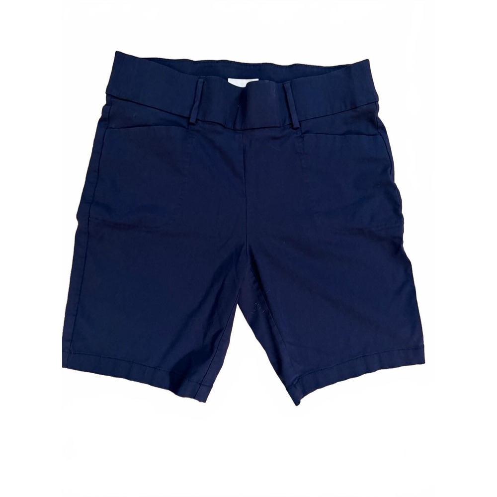 Callaway Men Performance Golf Shorts Large Navy Blue Opti-Dri Stretch Flat Front